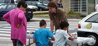 taller de Pintura al óleo a cargo de Toni Conejo en el Paseo de Baltar Portonovo